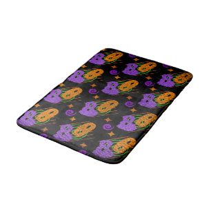 Festive Masquerade maskers Bath Mat