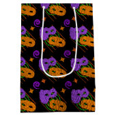 Festive Masquerade Maskers Medium Gift Bag Medium Cadeauzakje (Achterkant)