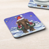 Festive Mastodon Bier Onderzetter (Linkerzijde)