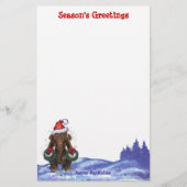Festive Mastodon Briefpapier (Voorkant)
