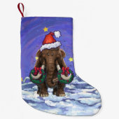 Festive Mastodon Kleine Kerstsok (Voorkant)