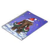 Festive Mastodon Notitieboek (Linkerzijde)