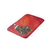 Festive Mastodon op Red Badmat (Gekanteld)