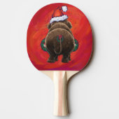 Festive Mastodon op Red Tafeltennisbatje (Achterkant)