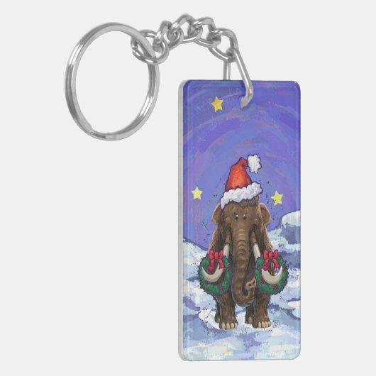 Festive Mastodon Sleutelhanger (Voorkant Links)