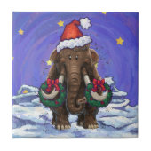 Festive Mastodon Tegeltje (Voorkant)
