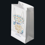 Festive Menorah Hanukkah Klein Cadeauzakje<br><div class="desc">Festive Menorah Hanukkah-design.</div>