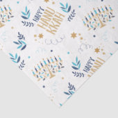 Festive Menorah Hanukkah Tissuepapier (Detail)