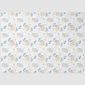 Festive Menorah Hanukkah Tissuepapier (Voorkant)