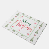 Festive Merry Christmas Door Mat (Schuin)