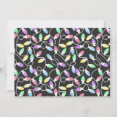 Festive Merry en Bright Single Photo Kerstmis Feestdagenkaart (Achterkant)