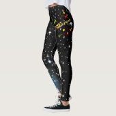 Festive Merry Kerstmis met Funky Frosty Snowman Leggings (Links)