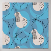 Festive MidCentury Poster (Voorkant)