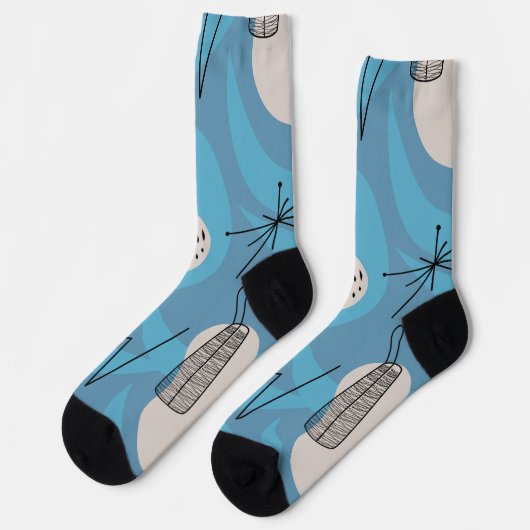 Festive MidCentury Sokken (Links)