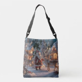 Festive Miniature Diorama Crossbody Tas (Achterkant)