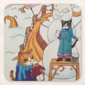 Festive Morning Kartonnen Onderzetters (Voorkant)