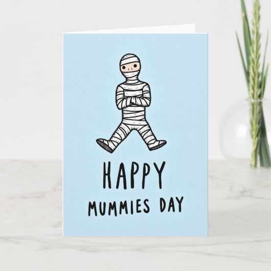 Festive Mummys Day Art Card Kaart (Voorkant)