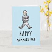 Festive Mummys Day Art Card Kaart (Gele Bloem)