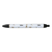 Festive Nautical Print Zwarte Inkt Pen (Voorkant)