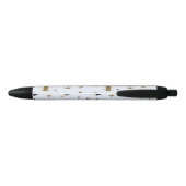 Festive Nautical Print Zwarte Inkt Pen (Achterkant)
