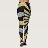 Festive New Years Leggings zelfs partijen (Achterkant)