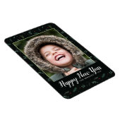 Festive nieuwjaar laat Berries foto Magnet Magneet (Rechterzijde)