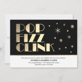 Festive Nieuwjaarsfeest Kaart (Voorkant)