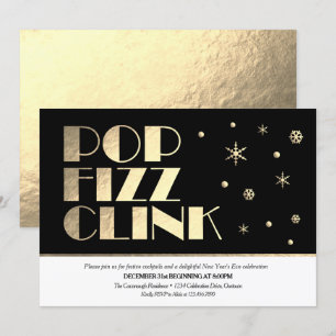 Festive Nieuwjaarsfeest Kaart