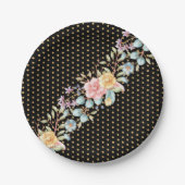 Festive Night Blooms Papieren Bordje (Voorkant)