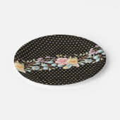 Festive Night Blooms Papieren Bordje (Gekanteld)