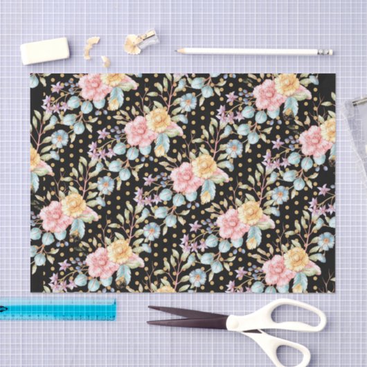 Festive Night Blooms Tissuepapier (Craft)