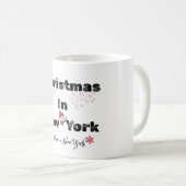 Festive NYC Christmas – English & Italian Koffiemok (Voorkant rechts)