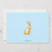 Festive paasbundels, kind- en groeteneten feestdagenkaart (Achterkant)