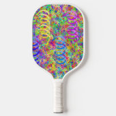 Festive Party Confetti Pattern Pickleball Paddle (Voorkant)