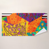 Festive patchwork in indian , turks , italiaans ,  badhanddoek (Badhanddoek)