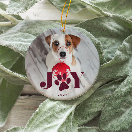 Festive Paws | Foto Pet Keramisch Ornament
