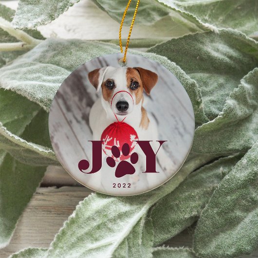 Festive Paws | Foto Pet Keramisch Ornament