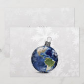 Festive Peace on Earth Business feestdagen Card Feestdagenkaart (Voorkant / Achterkant)