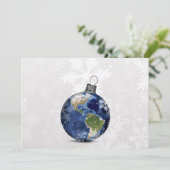 Festive Peace on Earth Business feestdagen Card Feestdagenkaart (Staand voorkant)