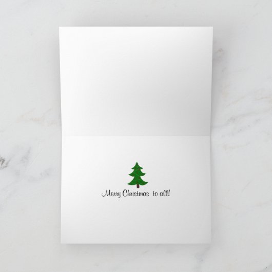 Festive Pine Cones Feestdagen Kaart (Binnen)