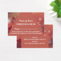 Festive Pink, kerstfeestkaartjes