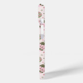 Festive Pink Ornament Phone Case (Achterkant / Links)