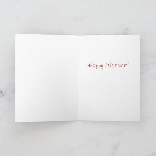 Festive Plays Pattern Kerstgroet Feestdagen Kaart (Binnen)