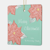 Festive Poinsettia Ornament (Links)