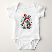 Festive Polar Cub Romper (Voorkant)