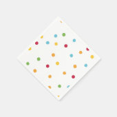 Festive Polka Dot Birthday Party Napkins Servet (Hoek)