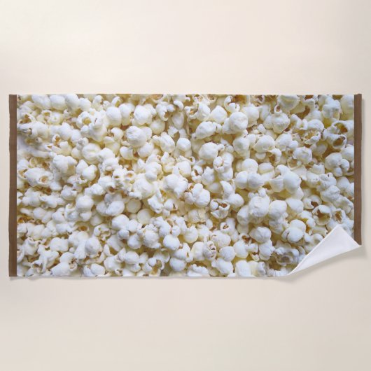 Festive Popcorn Decor a Strandlaken (Voorkant)