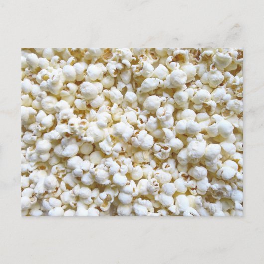 Festive Popcorn Decor Photography Briefkaart (Voorkant)
