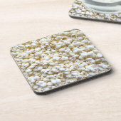 Festive Popcorn Decor Photography Drankjes Onderzetter (Linkerzijde)