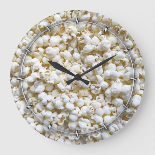 Festive Popcorn Decor Photography Grote Klok (Voorkant)